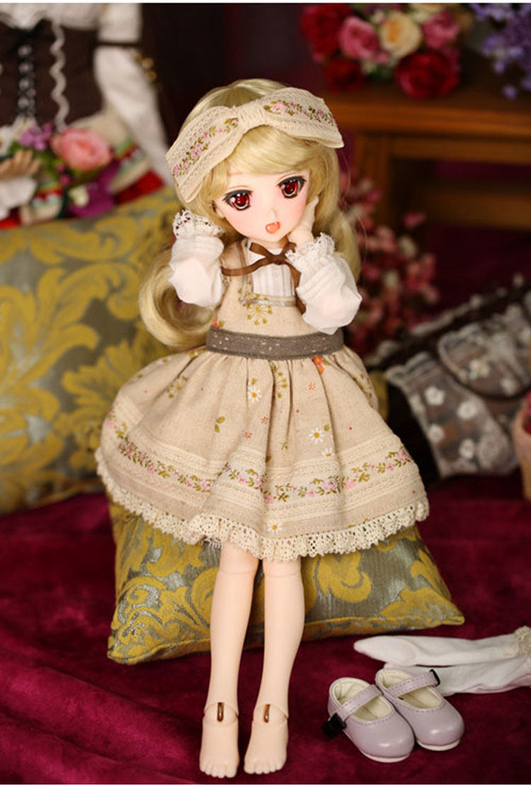 娃娃bjdsd6分男女chibimoerentsubaki卡通bjd娃娃