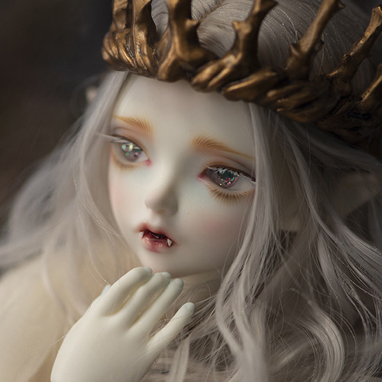 bjd娃娃sd4女娃hwayu精灵玩偶套装送手型关节bjd