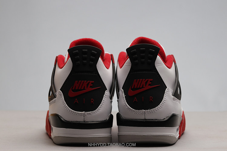哄哄airjordanaj4firered复刻火焰红篮球鞋篮球鞋
