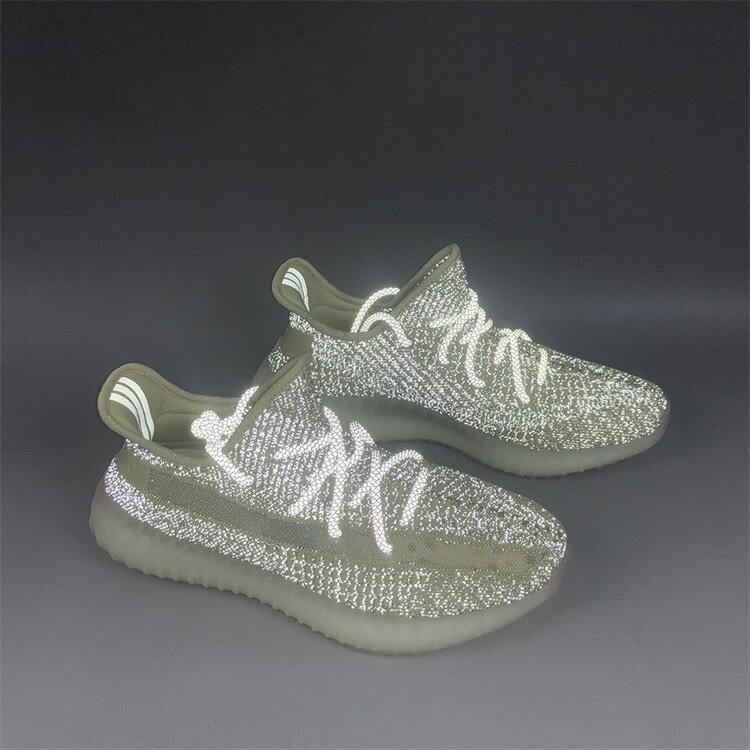 哄哄adidasyeezyboost350v2脏黄满天星欧洲限定fv3255跑步鞋