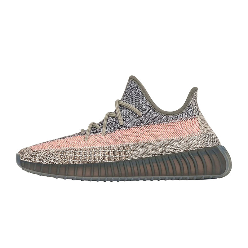 哄哄adidasyeezyboost椰子350v2火山火山灰灰岩兵马俑跑步鞋