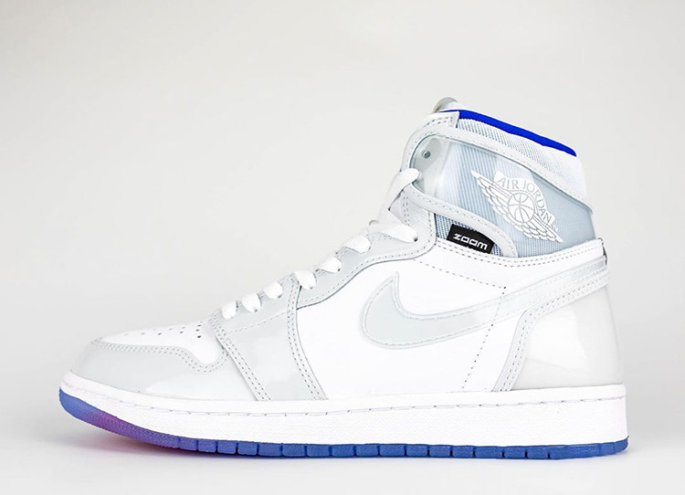 哄哄airjordanaj1白蓝漆皮渐变变幻ck6637104篮球鞋