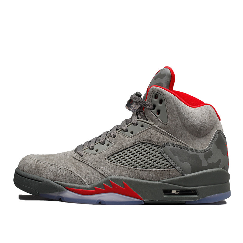 哄哄airjordancamoaj5军事迷彩篮球球鞋136027440888051篮球鞋
