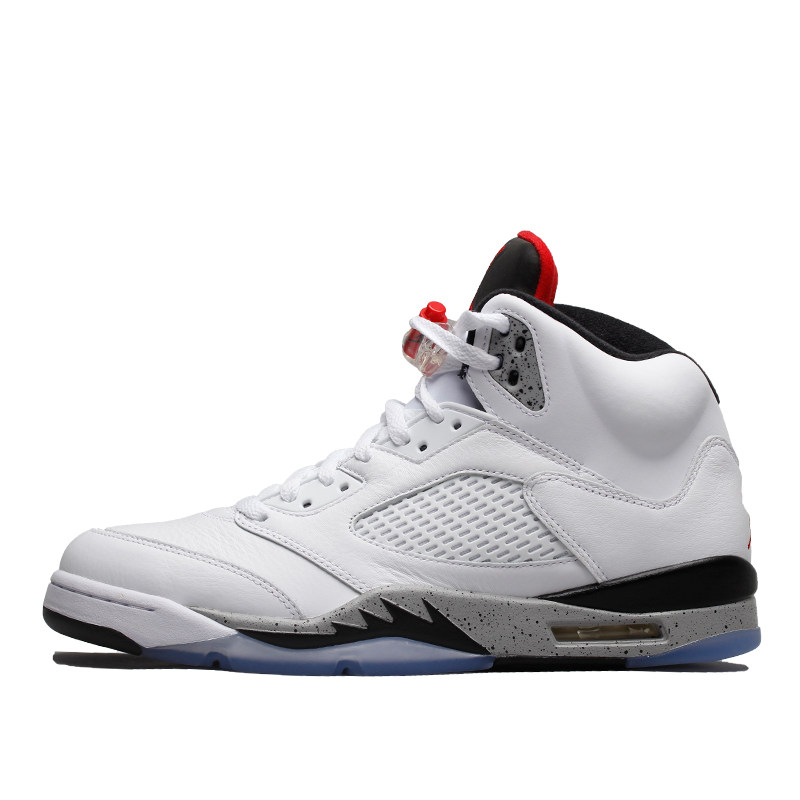 牛哄哄 air jordan 5 white cement aj5 白水泥136027-440888-104-图4
