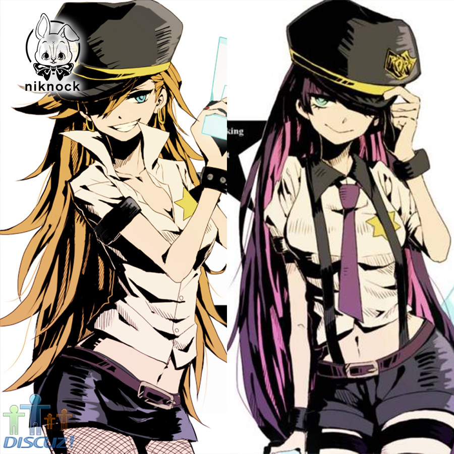 妮可妮蔻吊带天使cospanty史朵巾stocking女警动漫cosplay女装