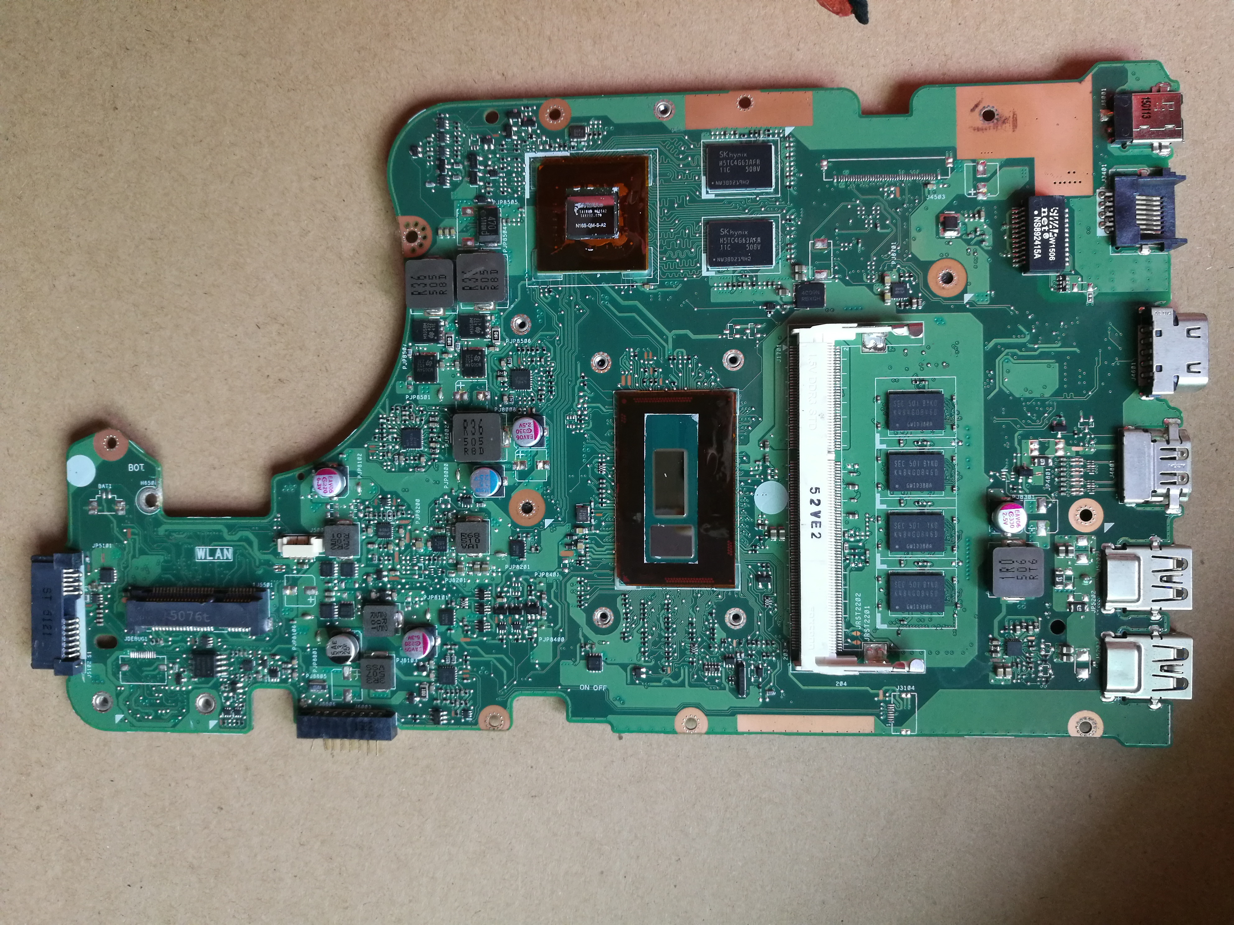 asus华硕x555ldx455ldy583lsa555lff555lja455lnr553l主板笔记本零