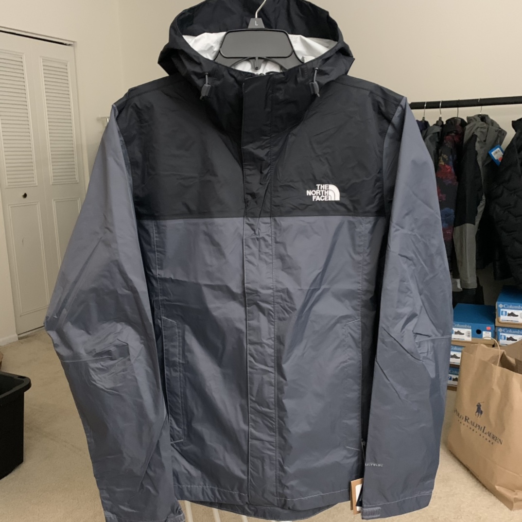 峰哥美国代购 THE NORTH FACE北面男可收纳户外单冲锋衣防水透气