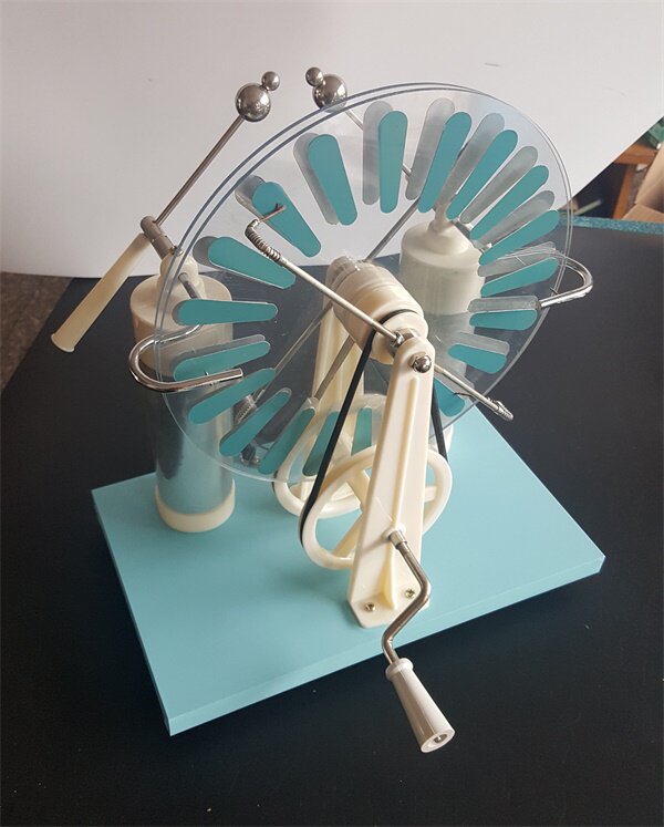 静电感应起电电机小学科学初高中物理电学实验器材教学仪器