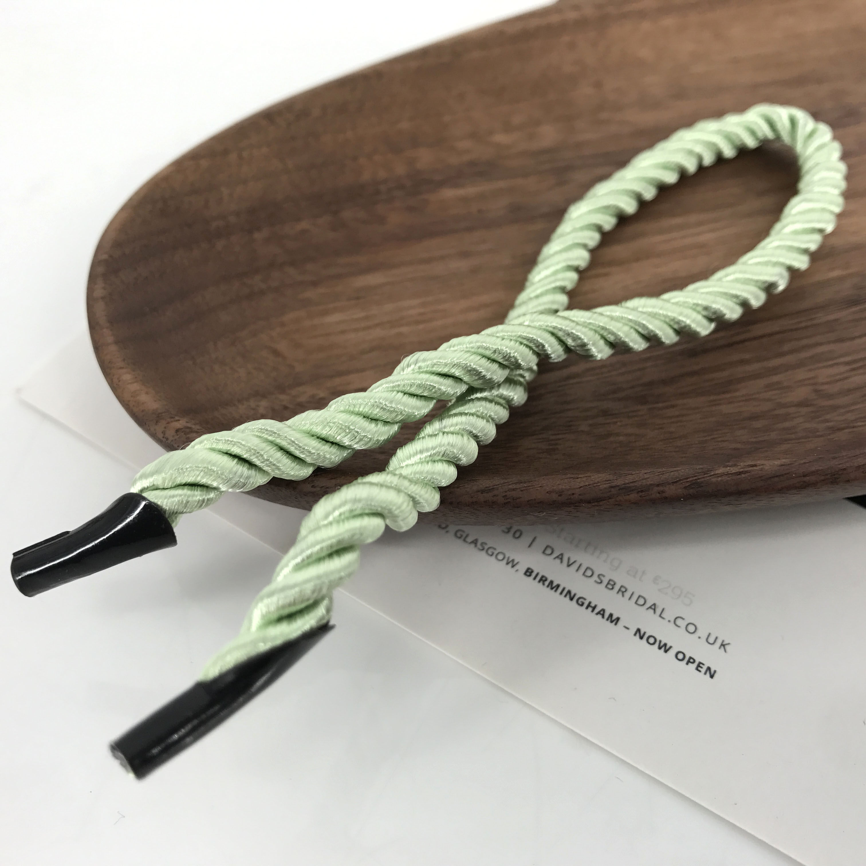 三股礼盒拎绳绳带礼品扭绳手提袋涤纶丙纶尼龙绳子