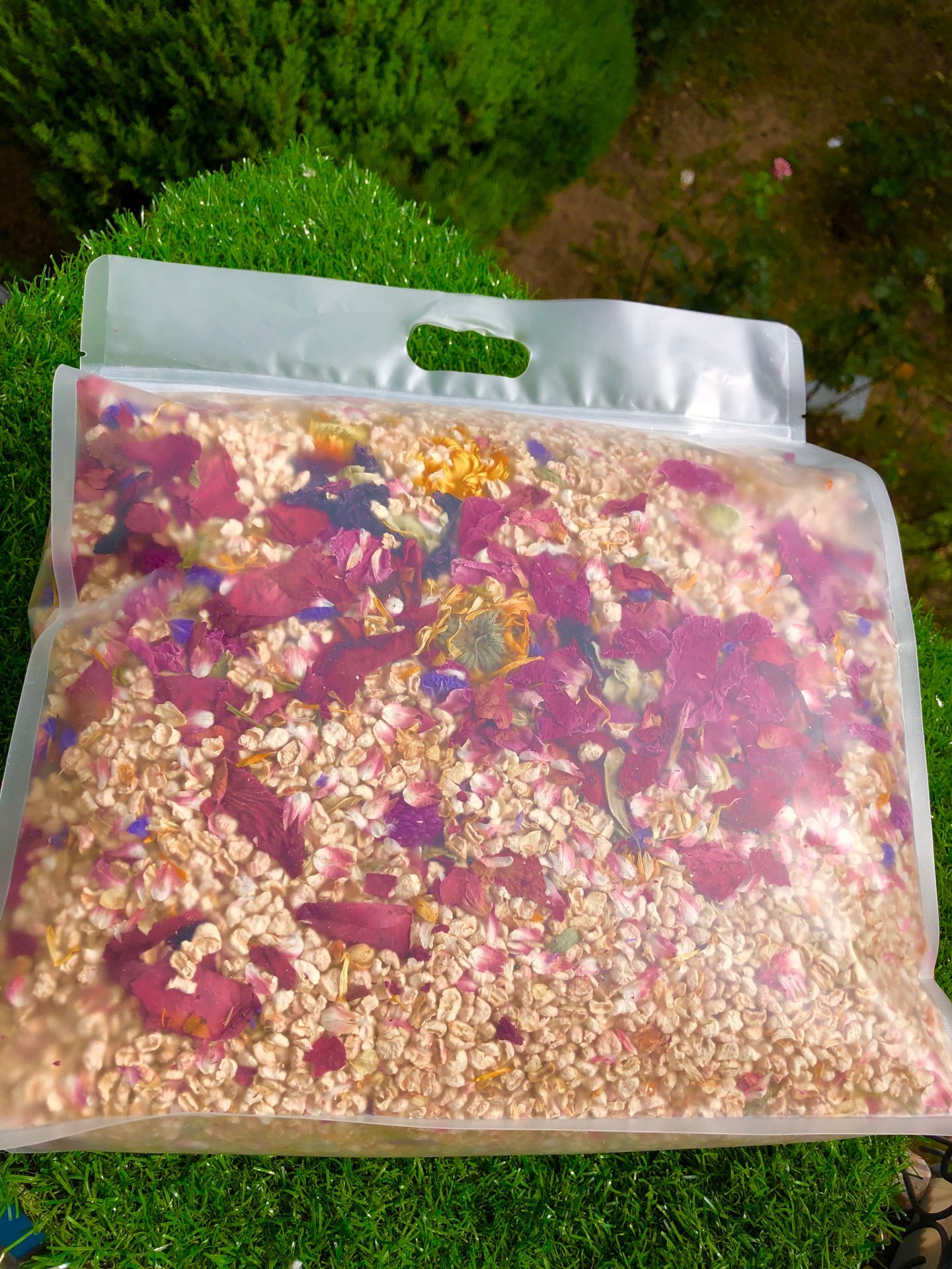 垫料花花家自制花草玉米米芯仓鼠金丝熊通心粉自然垫料