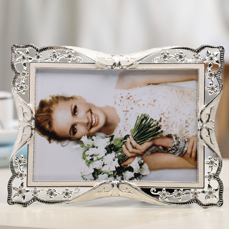 复古奢华欧式婚纱照相框摆台6寸7寸照片框像框相架七寸8创意礼物