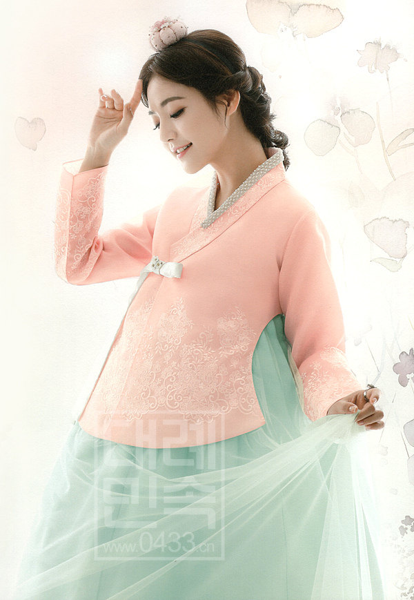 韩服韩国进口面料唐衣新娘婚礼敬酒古代宫廷民族服装