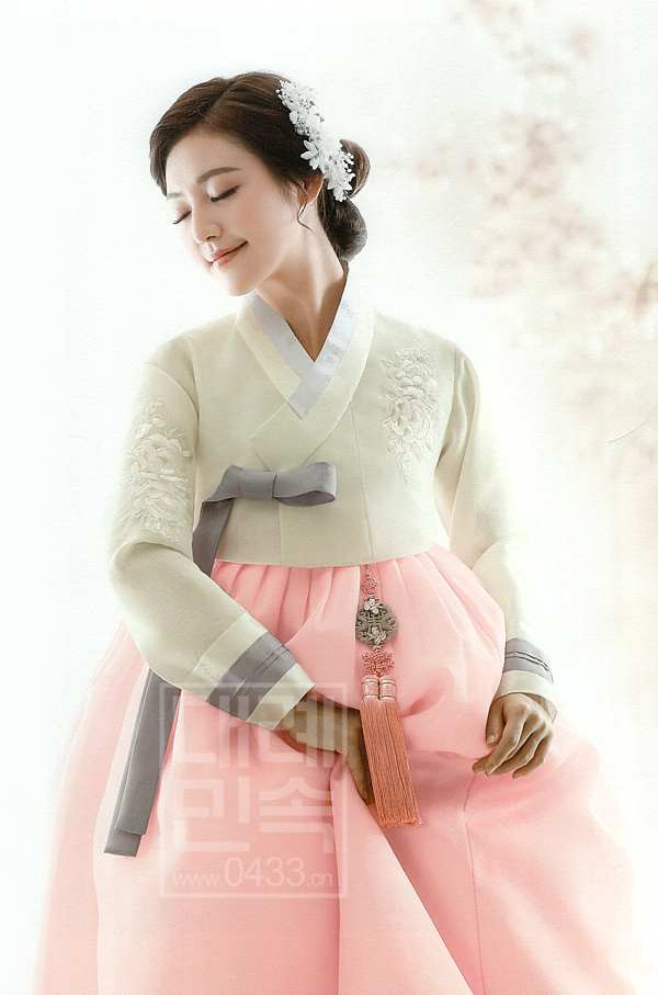 韩服韩国进口面料新娘妈妈婚礼747hw02033民族服装