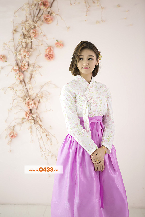 韩服韩国生活平时时穿纯棉上衣朝鲜民族服装hs01149民族服装