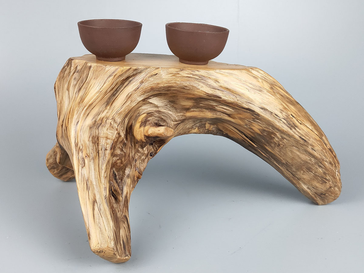 创意根雕摆件居家装饰香漄柏黄红柏木雕天然风化根雕