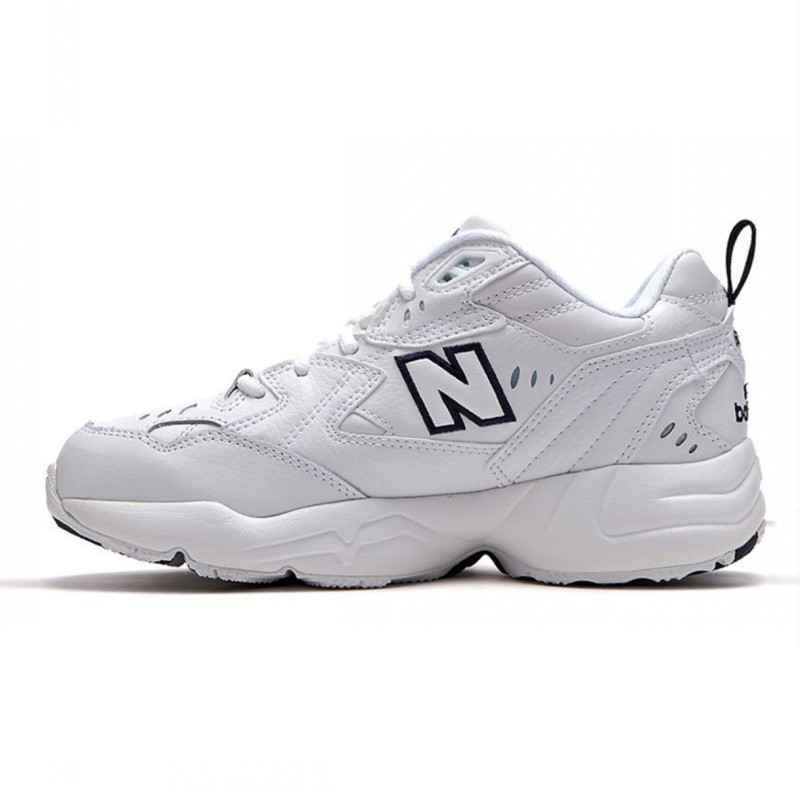 NewBalance IU同款nb新款老爹鞋男增高复古小白鞋女运动鞋WX608WT - 图3