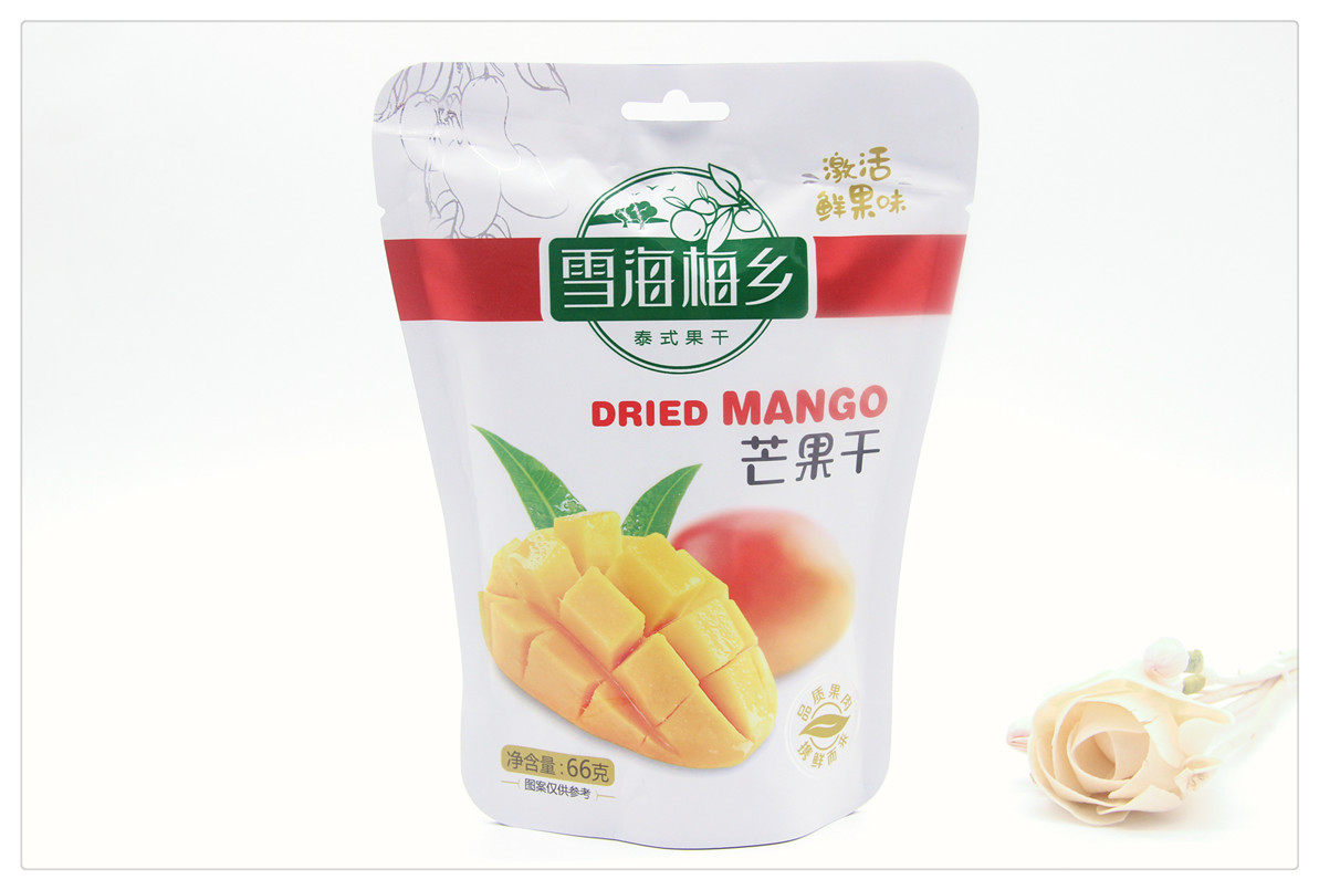 芒果雪海梅乡66g7袋原味柠茶香味芒果干