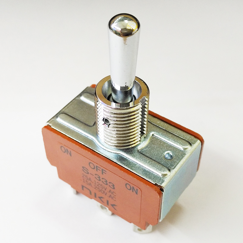 开关日本nkks3336脚3档摇臂摇头12mm开孔摇臂开关