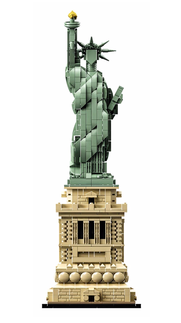 lego乐高21042自由女神像地标建筑师儿童益智拼装塑料积木