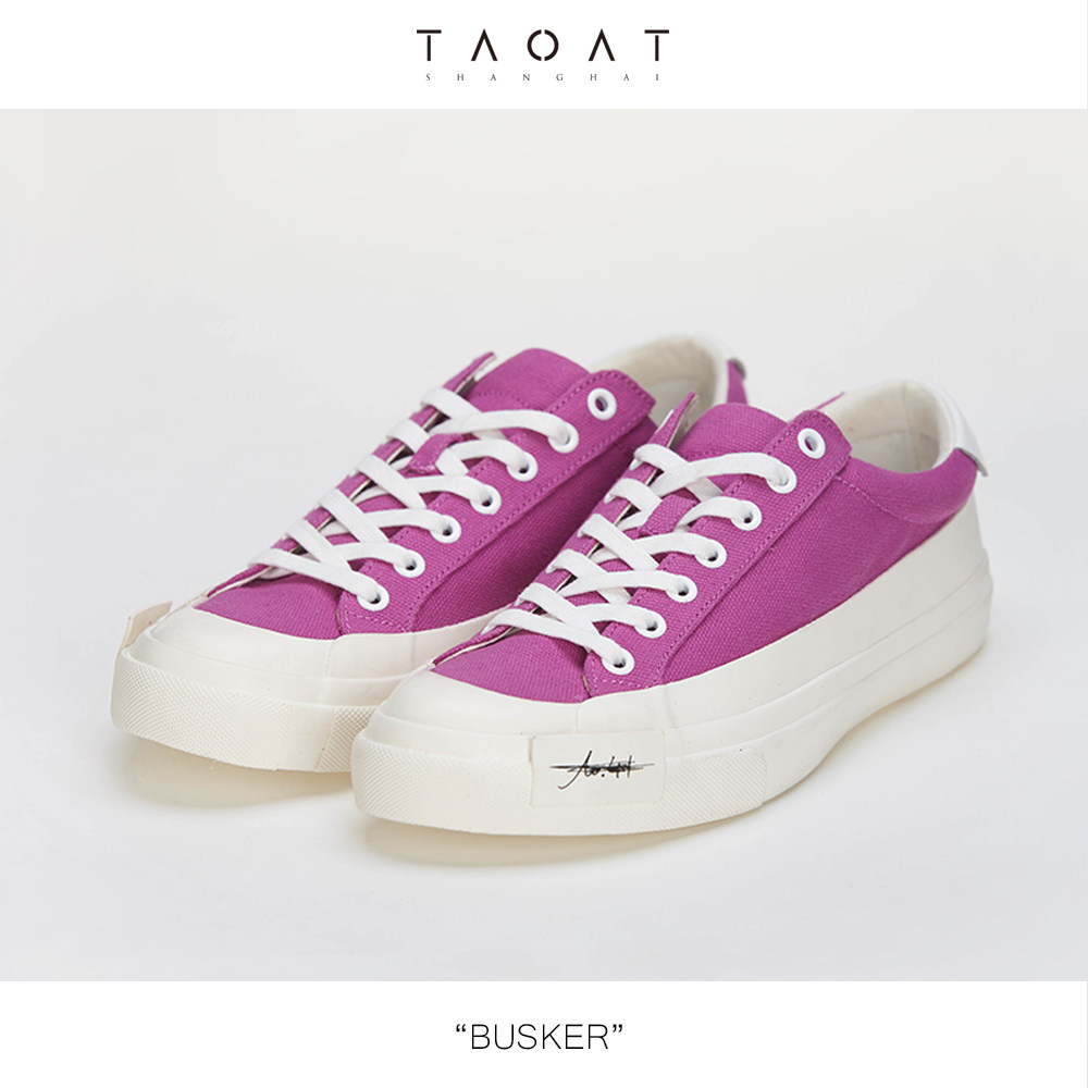 橡胶taoat流浪流浪鞋低帮包裹帆布布鞋硫化busker帆布鞋