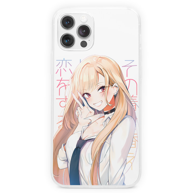 更衣爪姬手机小米华为苹果萌化jk人偶元气动漫3c周边