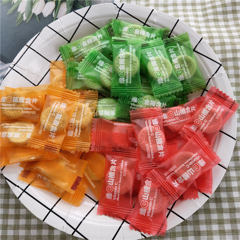 清凉招待前台果味合水混合润喉开胃低糖佛手糖果