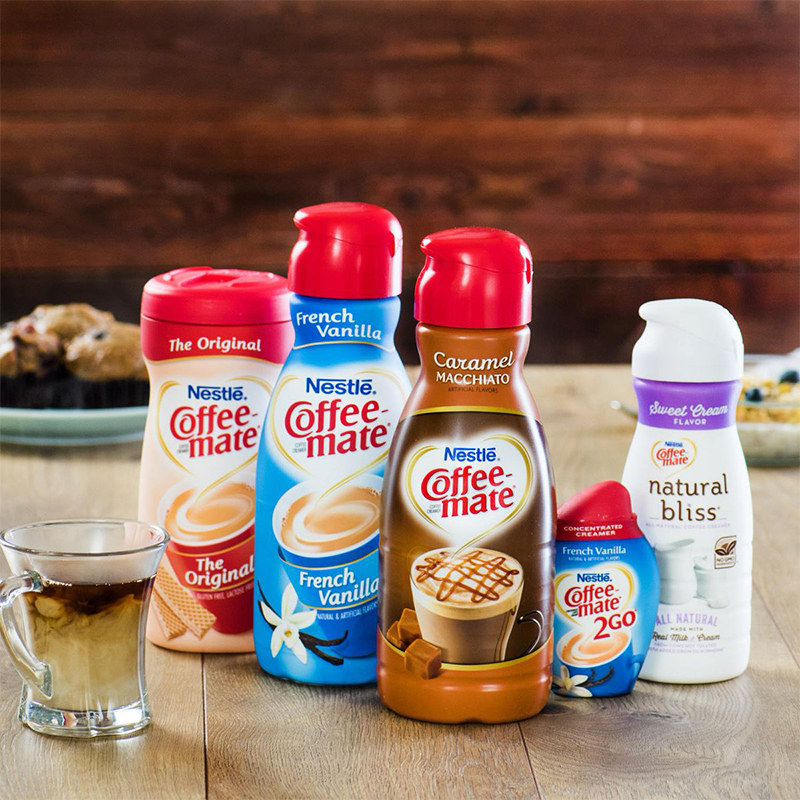 美国进口雀巢拿铁咖啡伴侣液态配调牛奶奶油调制乳风味奶