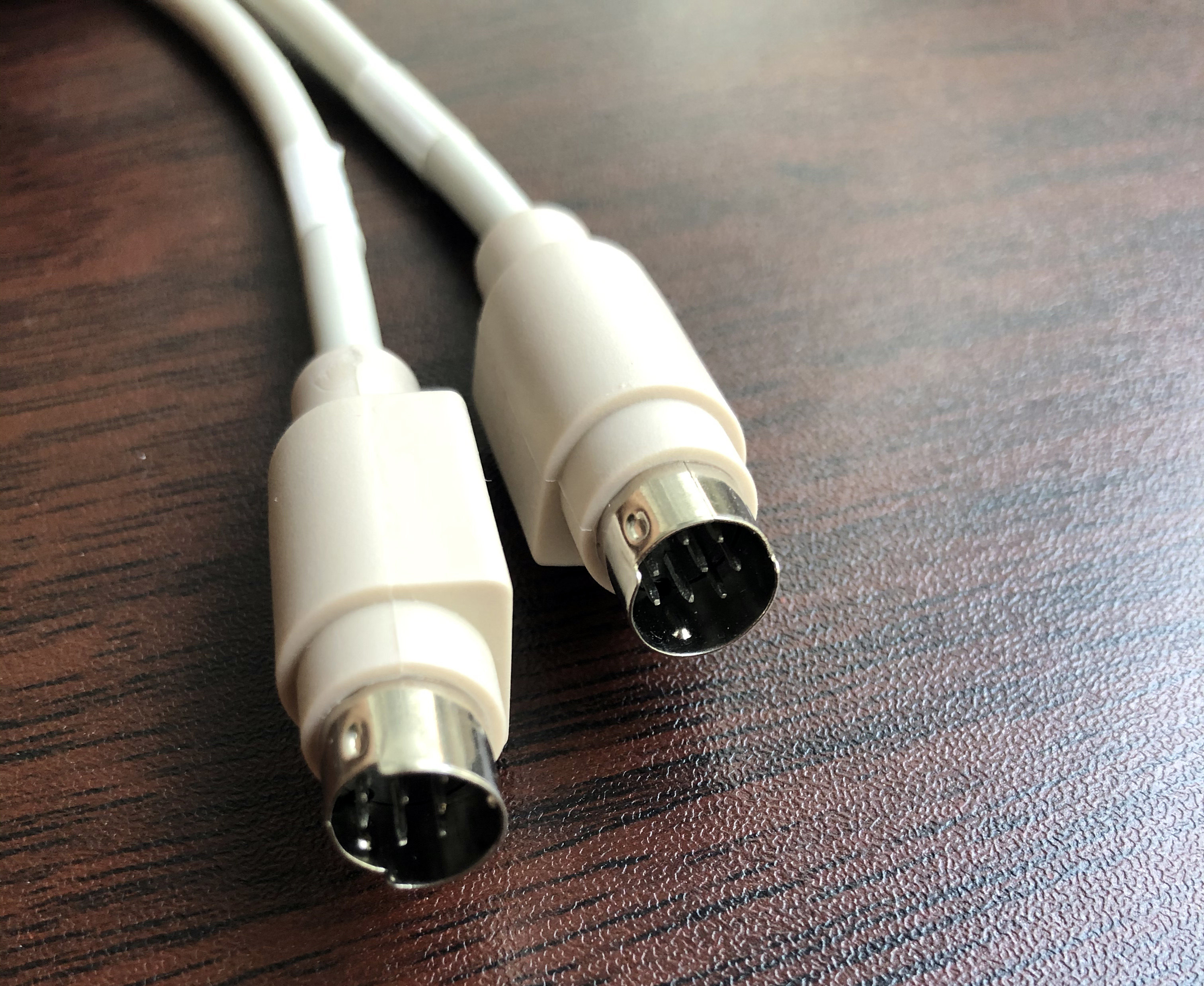 8针圆头8针线md数据线visca15米三菱plc设备数据线