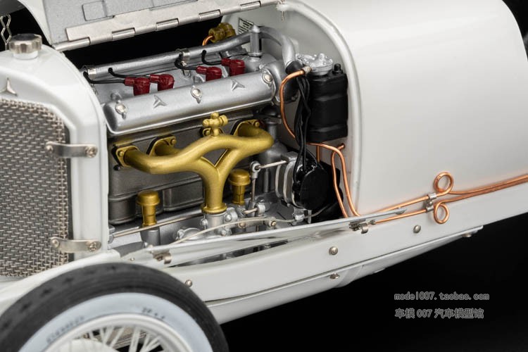 cmc 1:18 benz 奔驰 targa florio 1924年 素白 合金车模 m206