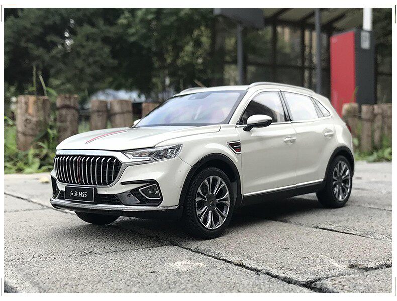 hs5世纪龙红旗收藏汽车模型合金suv代工新红旗一汽车模