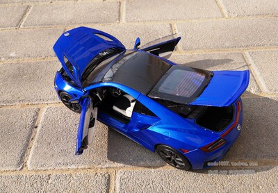 nzg kengfai 本田 讴歌 honda acura nsx 1:18 合金跑车汽车模型本场
