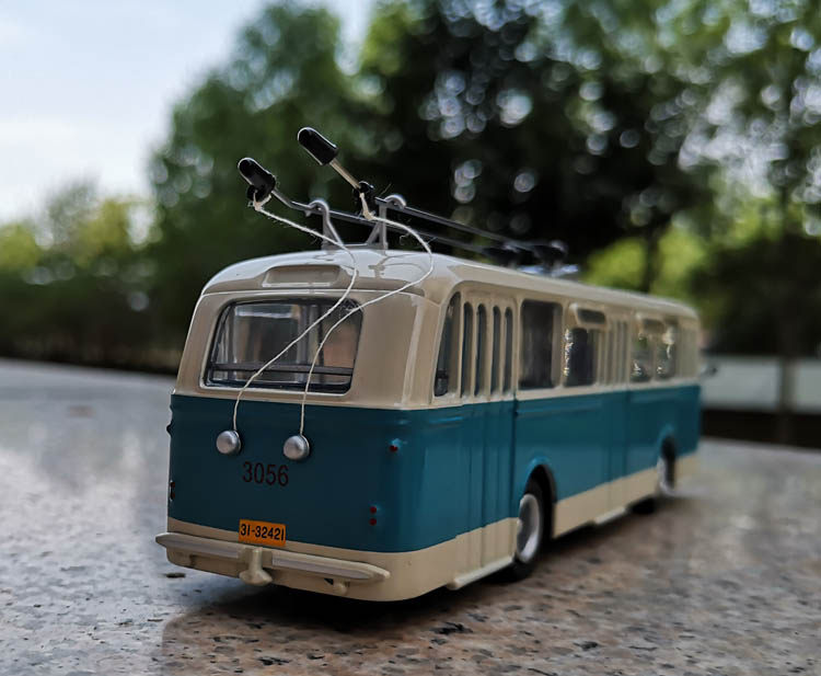 模型原厂斯柯达skoda8tr电车北京共交巴士车模车模