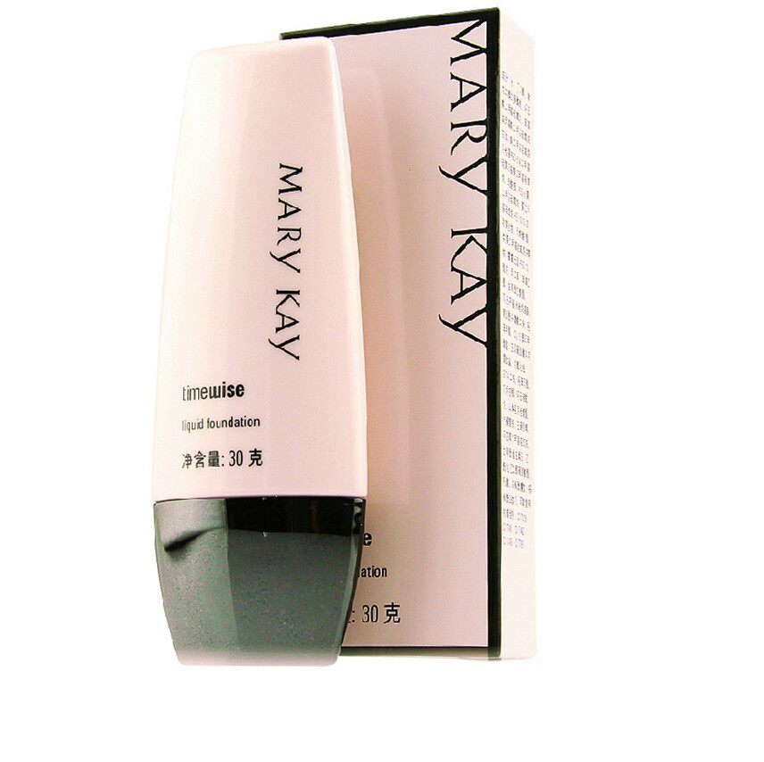 玫琳凯粉底液幻时滋润修颜粉底30g粉色遮瑕保湿粉底液