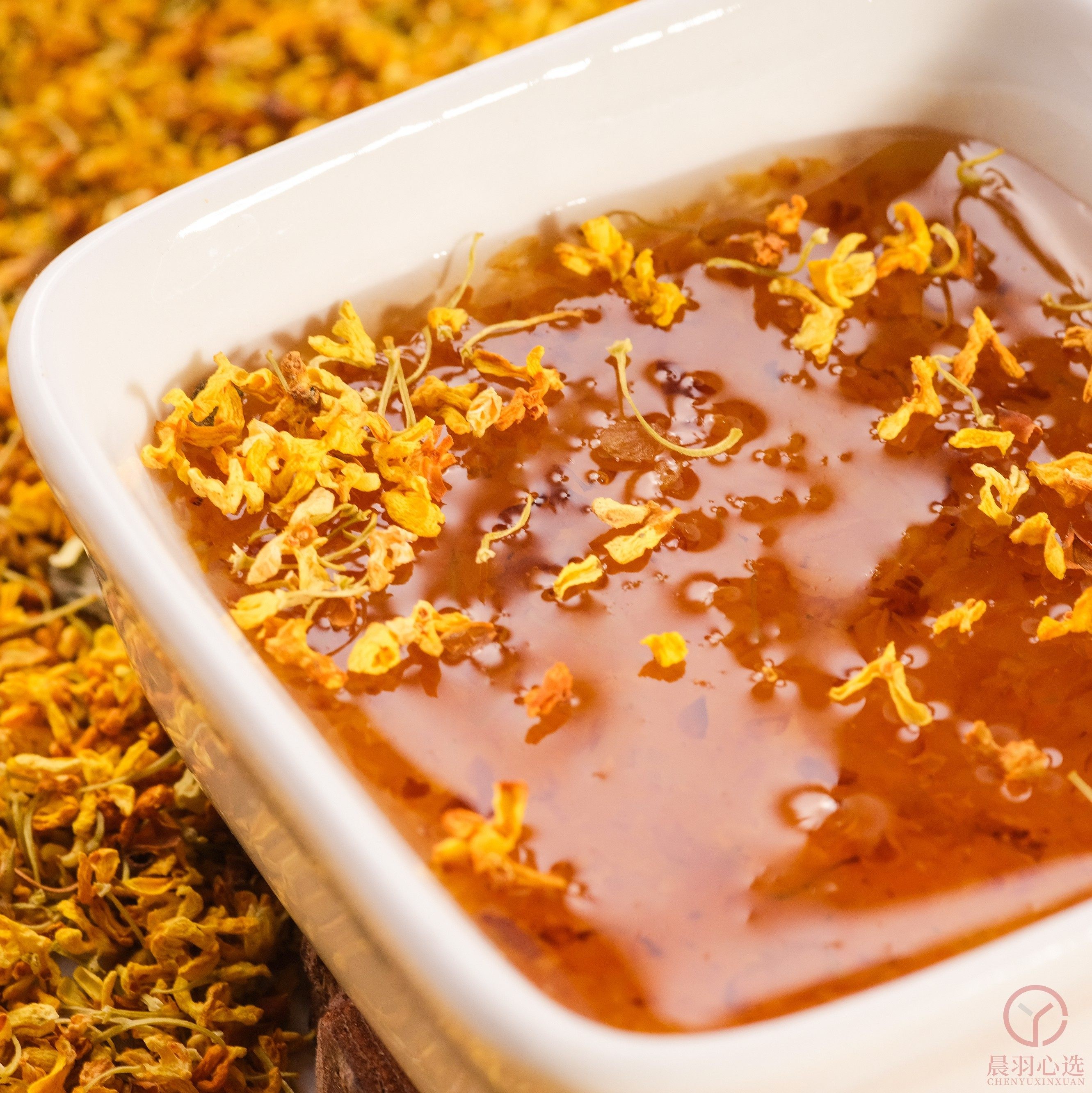 晨羽心选仙客桂花露优质鲜花蜂蜜扶贫助农重庆云阳0添加350g瓶