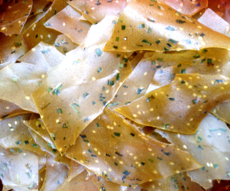 江西赣南特产生炒汤皮骨纯手工农家烫皮骨薄脆葱香原味汤皮骨