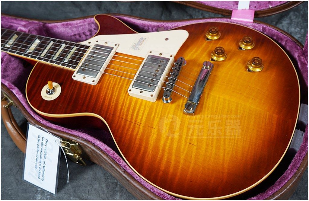 gibsoncustomshop1959r960th周年钻石纪念款美lp吉他-电吉他