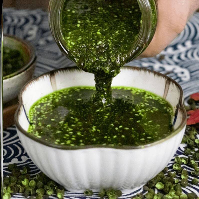 花椒丫头青花酱油泼辣辣子一粒安优优选推荐酱类调料