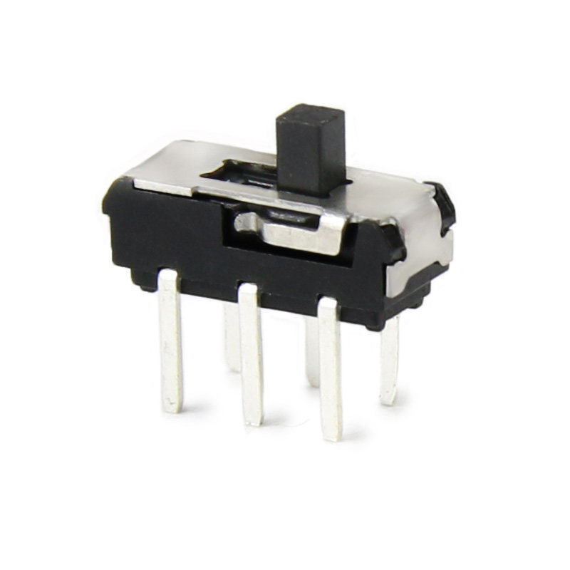 mss22d18g2双排6脚2档柄高2mm拨动开关微小小型拨动开关