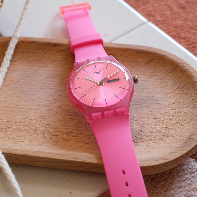 swatch斯沃琪瑞士手表粉丝新品简约白领学生原创瑞士腕表