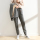 Plus velvet sports pants female thickened autumn and winter lamb velvet pants set large size loose buckle cotton pants wearing pants Plus velvet sports pants female thickened autumn and winter lamb velvet pants set large size loose buckle cotton pants wearing pants