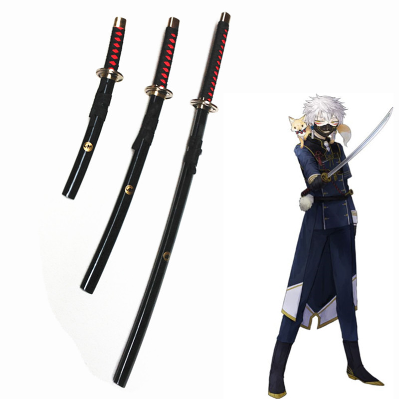 动漫刀剑乱舞鸣狐木刀cosplay表演道具装备武器cosplay配件