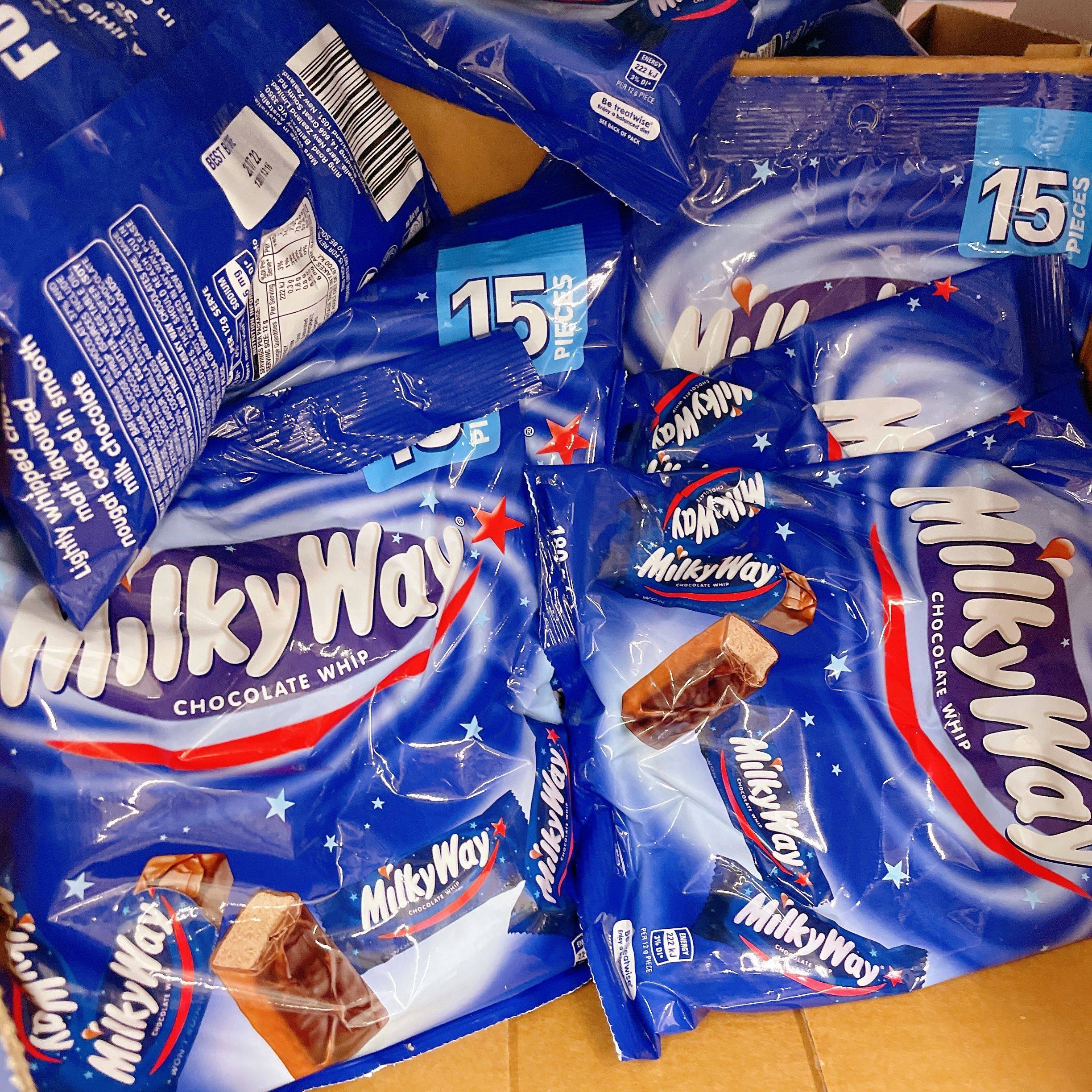 澳洲代购直邮mars玛氏milkyway妙威银河牛奶巧克力制品