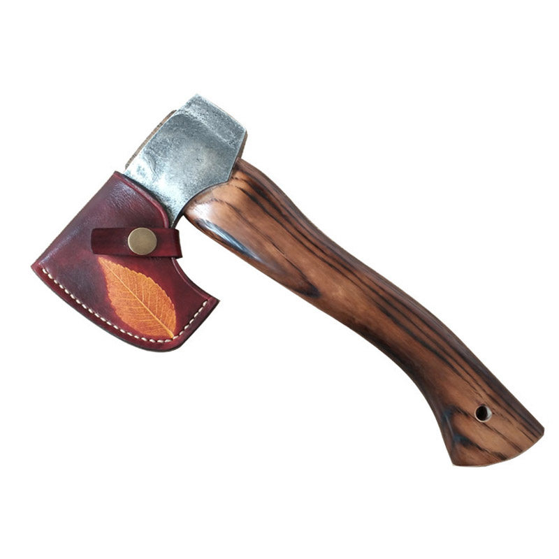 户外瑞祥尼曼丛林进口核桃桃木碳化工艺frx工兵斧