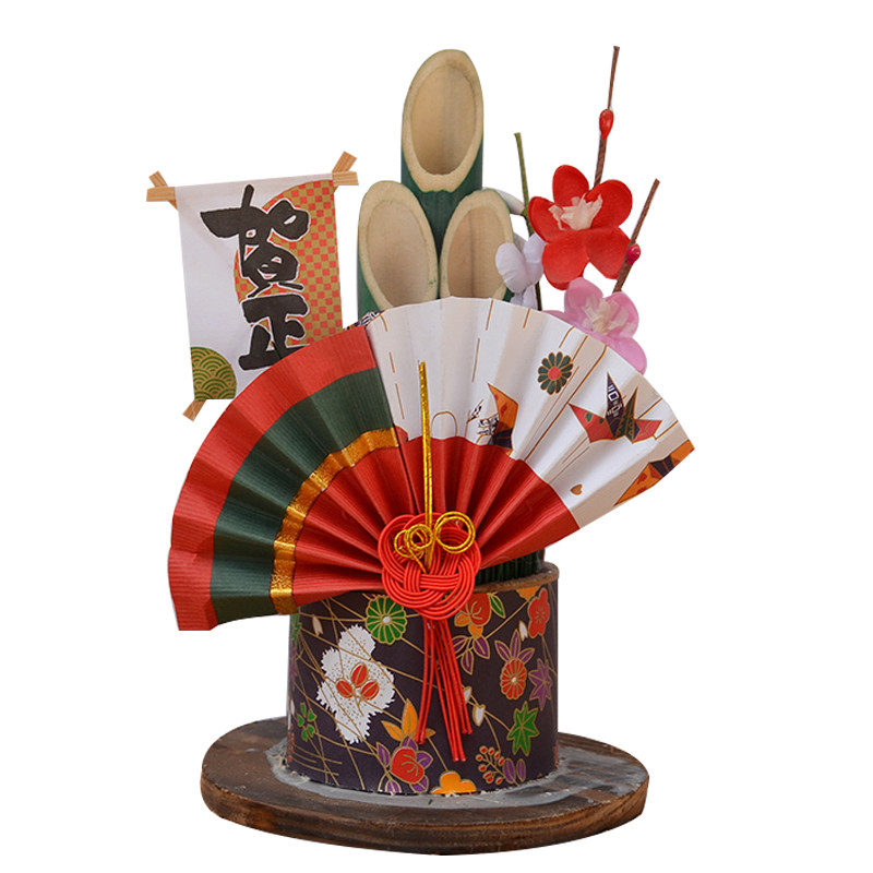 日式门松挂绳料理和风摆件日本装饰装饰品品居摆件