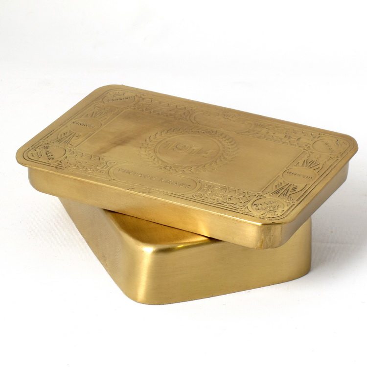 饰品黄铜印度铜器摆件工艺品礼品烟盒复古铜制品饰品盒