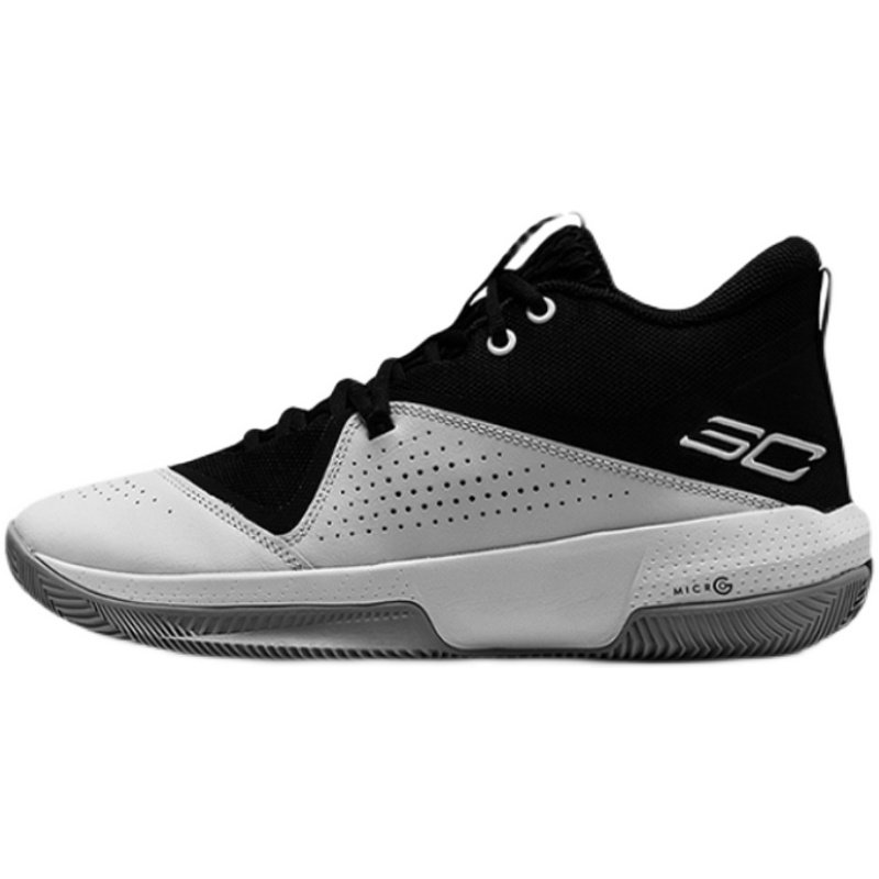 underarmour安德玛黑白sc3zerolv3023917002男子篮球篮球鞋