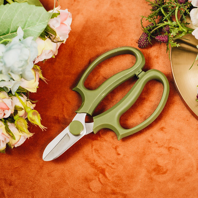 Began to take money home network red flower arrangement flower shop flower shears pruning shears dedicated florists gardening shears pruning tools Began to take money home network red flower arrangement flower shop flower shears pruning shears dedicated florists gardening shears pruning tools