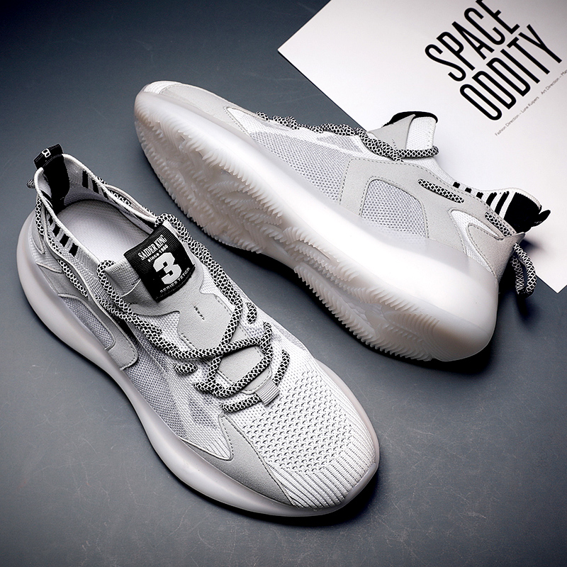 回力椰子鞋男鞋满天星单网透气情侣低帮运动飞织透气鞋大码45码46