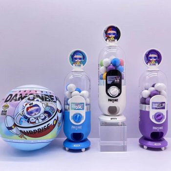 Eggshell Nest ຂອງແທ້ງາມຫມີ Pocket Gacha Machine Planet Series Ornament Gift Toy Model Capsule Gacha