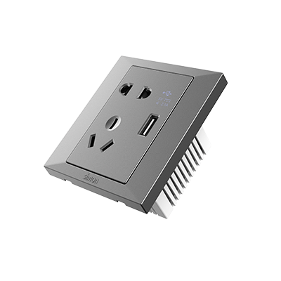 simon面板墙壁一开五孔西蒙电视插座信息荧光电源插座